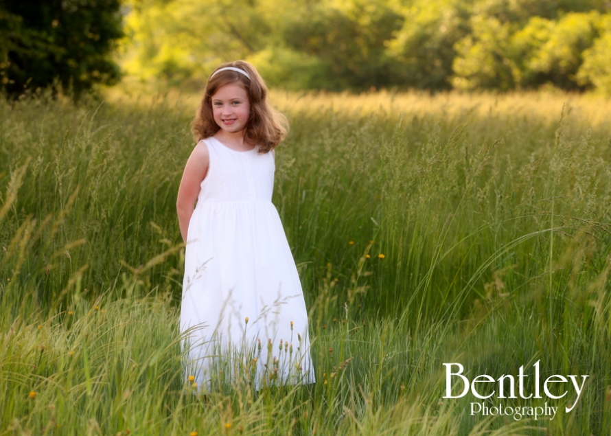 Portrait in a field, Bentley Photography