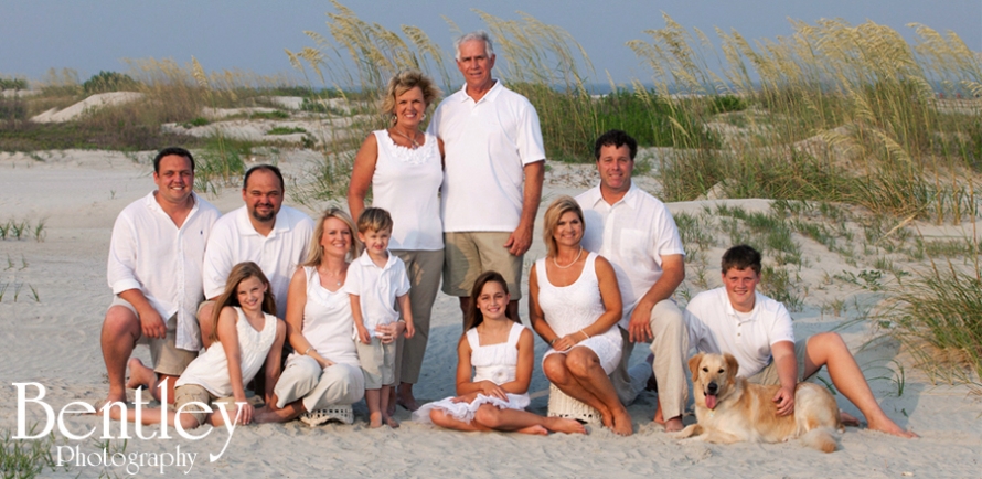 Beach portrait, Bentley Photography