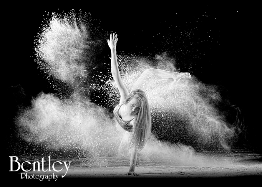 dancer, dance, flour, Bentley Photography